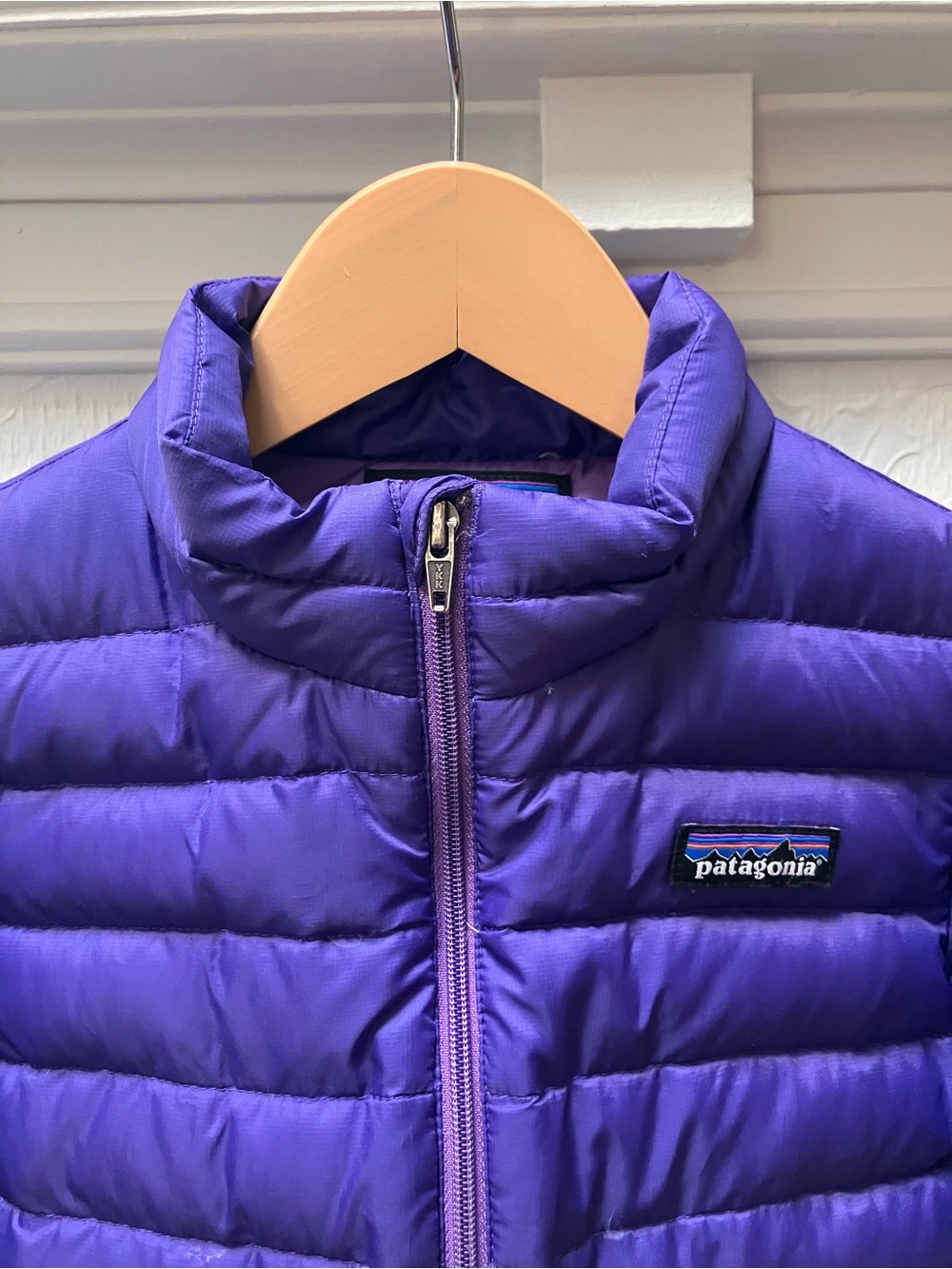 Patagonia Kids Purple Puffer Jacket - Vivid Purple Insulated Coat